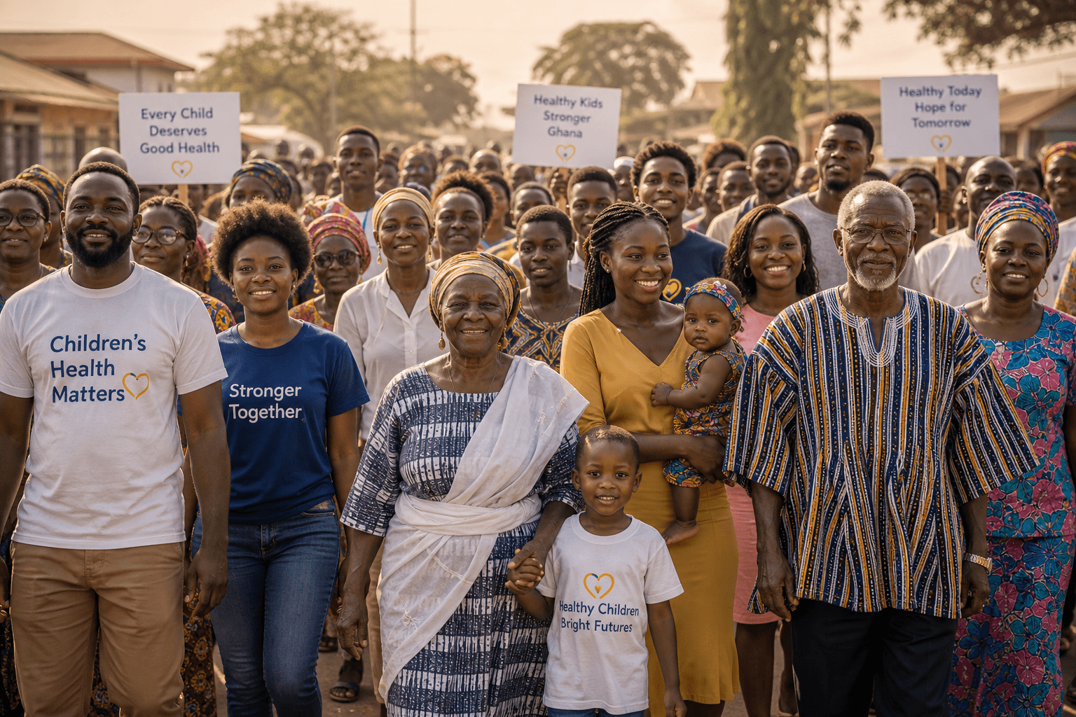 Community healthcare workers and families united for children's health
